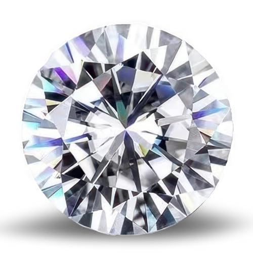 Star Fire Großhandel Moissanit lose Steine rund Brillantschliff Edelsteine D/VVS1