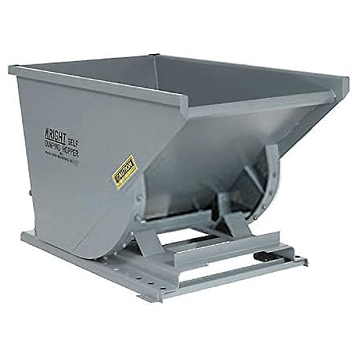 Wright 1-Yard Self-Dumping Hopper 4000lb