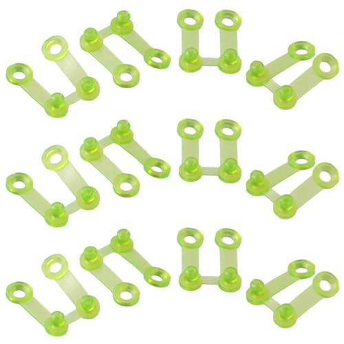 Plastic Snap Clip Punch Card Set