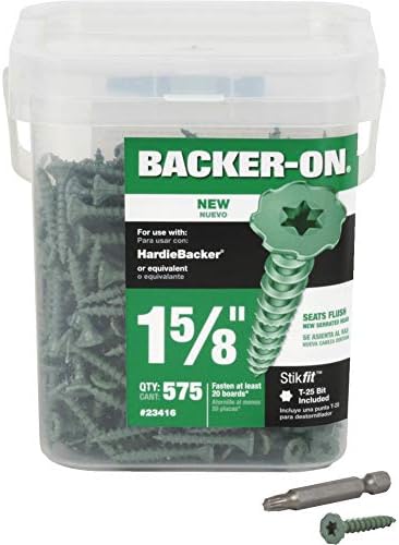 ITW Brands 23416 575PC 9X1-5/8 Backer-ON, 1.625 inches