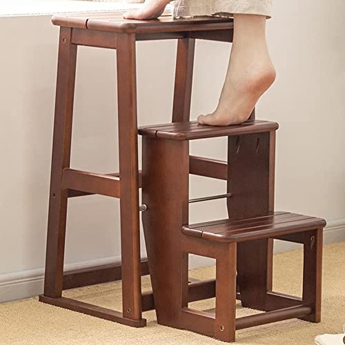 Escabeau pliant ultra stable avec marches larges robustes l&eacute;ger - 6
