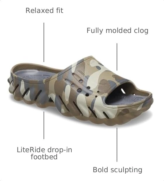 Image of Crocs Unisex Adult Echo Slide Sandals