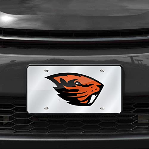 image for Rico Industries unisex Inlaid Metal Tag NCAA Oregon State Beavers Lase