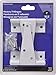 Hardware Essentials 852780 Heavy Duty T-Hinges White 4