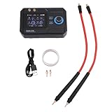 Technologie à double impulsion haute intensité 1200 A : Ce poste de soudage par points à batterie délivre un courant élevé de 1200 A grâce à la technologie à double impulsion, garantissant des soudures stables et fiables.Portable, il est compatible avec les tôles de , de fer, d'acier inoxydable et les bandes d'acier, tout en réduisant la production d'étincelles.