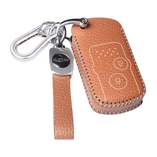 ホンダ対応 スマートキーケース レザー キーカバー 適合車種 ステップワゴン フリード エリシオン オデッセイ CR-Z ゼスト アコード ストリーム インサイト CR-V フィットシャトル ライフなど (ブラック)