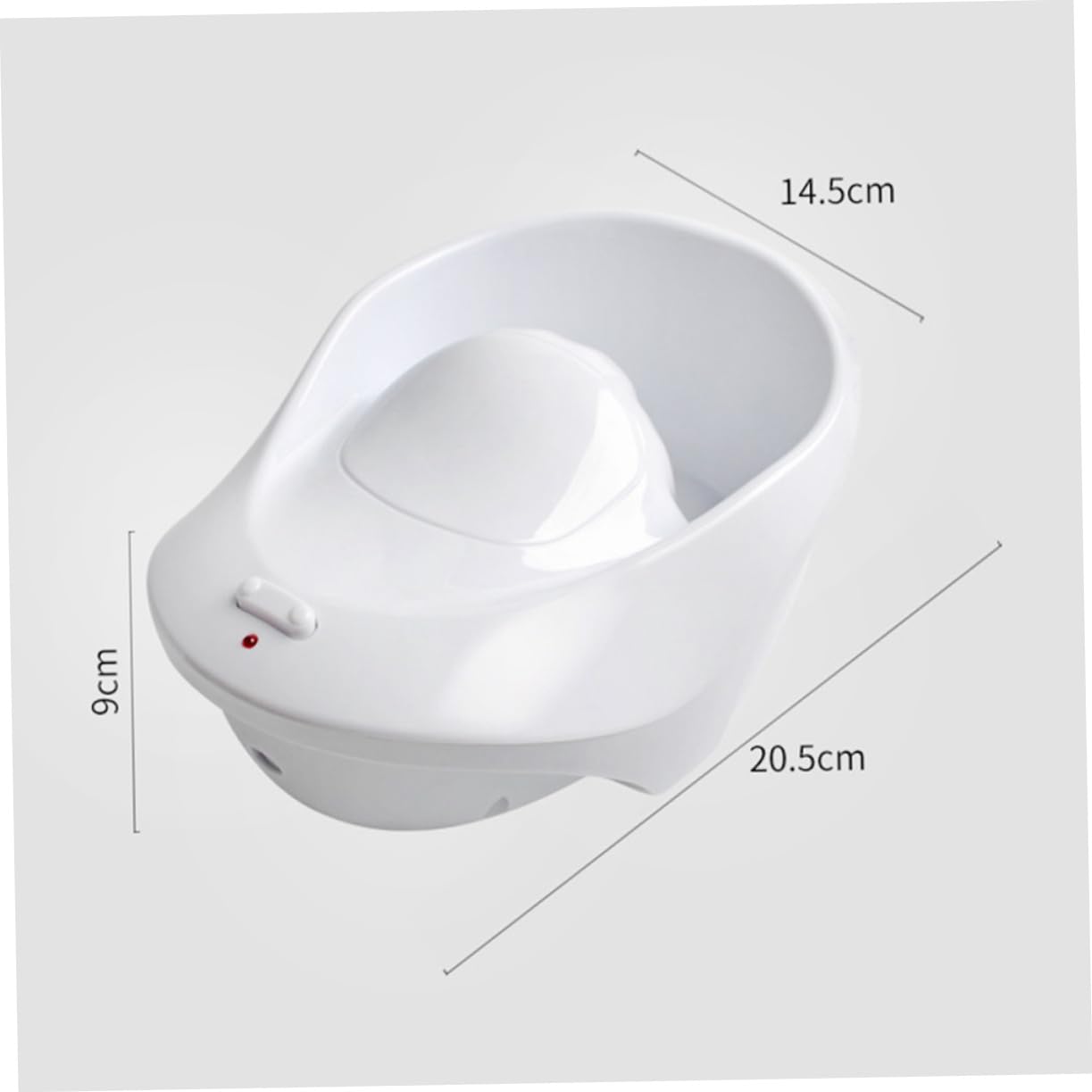Nail Spa Pedicure Supplies Soak Bowl for Manicure Nail Polish Remover Safe Easy to Use for Salon Home