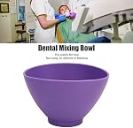 Colourful Silicone Mixing Bowl - Flexible & Lightweight 4.33oz Purple Reusable Kitchenware for Baking, Cooking & Mixing (1PCS)