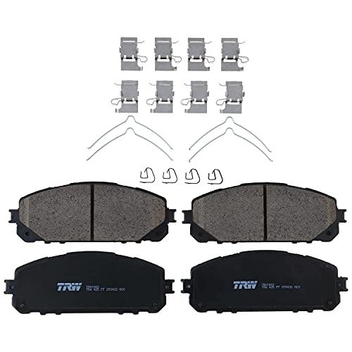 TRW Pro TRC1843 Disc Brake Pad Set For Jeep Cherokee 2014-2021, Front by TRW - Used condition - US$15.98