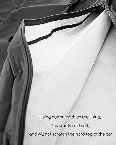 QLZOZB Front Hard Top Storage Bag with Handle Fit for Ford Bronco 4 Door and 2 Door 2021 2022 2023 Top Panel Protector Bag - Thumbnail 5