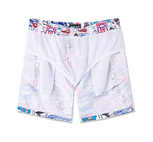 Image of SURF CUZ Men's Quick Dry Light Weight Pace Running Shorts Active Shorts