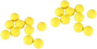 INOOMP 20 Pcs Sports Balls Soft Balls Party Favor Plastic Balls Backyard Balls Hollow Ball Practice Ball Training Ball Indoor Practice Balls Balls Yellow Training Balls Pu Toy