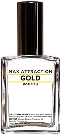 Max Attraction GOLD - Pheromones For Men To Attract Women - Scented