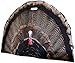 KILLERGEAR TurkeyFan, Hands-Free Male Turkey Fanning Decoy for Hunting, Filming and Viewing, Portable, Compact and Light Weight, 3D Head with Custom Window, Carrying Bag