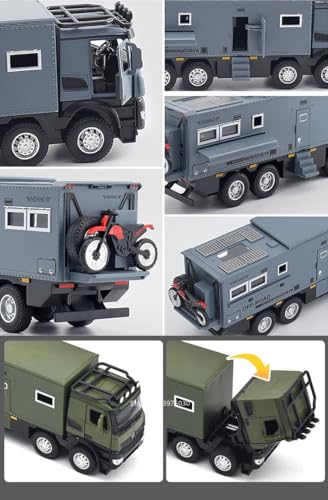 Image of Magicwand 1:24 Scale Die-Cast Nomadisen Navigator Monster Truck【Pack of 1】【Random Color】 with Openable Doors Working Headlights & Tail Lights