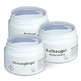 GS-Nails UV Gel-Set - 3X 5ml Nagelgel für Nail-Art & Nagel-Design - Haftgel, mittelviskoses Aufbaugel, Versiegelungsgel - 15ml