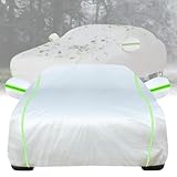 Bâche Voiture Protection Extérieure pour Triumph Spitfire MK3 (1967 1970),Housse Voiture Étanche Protection Solaire,Toutes Saisons,Fixation Anti Vent(Argent)