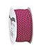 Produktbild PRÄSENT C.E. Pattberg Mosel Kordel pink, 25 m geflochtene Schnur für Geschenke, Päckchen & Präsente, 4 mm Breite, Zubehör zum Dekorieren und Basteln, reißfestes Dekoband