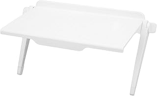 Computer Monitor Shelf, Monitor Stand Riser Monitor Stand Monitor Riser Monitor Stand Display Bracket for Computer Pads(Monitor Shelf - Small White)