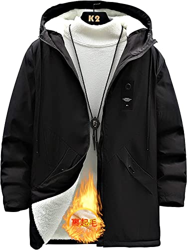 [BUTMYJ] g`R[g Y WPbg  ~x`R[g YR[g傫TCY ~ _ER[gR[g WbvAbv h h WPbg  H~ black-2XL