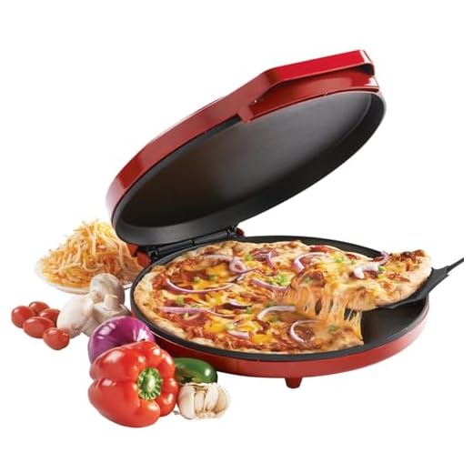 Betty Crocker Countertop Pizza Maker, 1440-Watt Pizza Maker Machine for Home, BC-2958CR