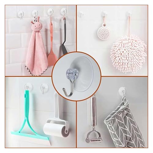 Image of Picture Hanging Chain with Adhesive Hooks and Suction Cup for Stained Glass Window Hangings Kit and Suncatchers Black Metal Chain Kit 18 pcs (Black)