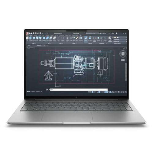 Image of HP ZBook 8 G1i 16 inch Mobile Workstation - WUXGA - 60 Hz - Intel Core Ultra 7 265H - vPro Technology - 32 GB - 1 TB SSD - English Keyboard - Meteor Silver - Intel Chip - 1920 x 1200 - Windows 11 Pro - NV