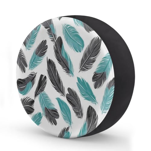 Spare Tire Cover for RV Trailer Camper Tire Covers for Cars Travel17inch