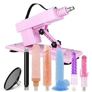 Anngeok ANNDE-AN0122 Sexmaschine mit 7 Zubehörteilen