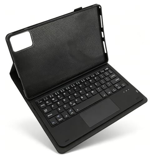 11 Inch Tablet Keyboard Case, Detachable Magnetic Keyboard with Protective Trackpad Cover for 11 Inch Tablet (Black) by Zopsc - Used condition - CA$18.57