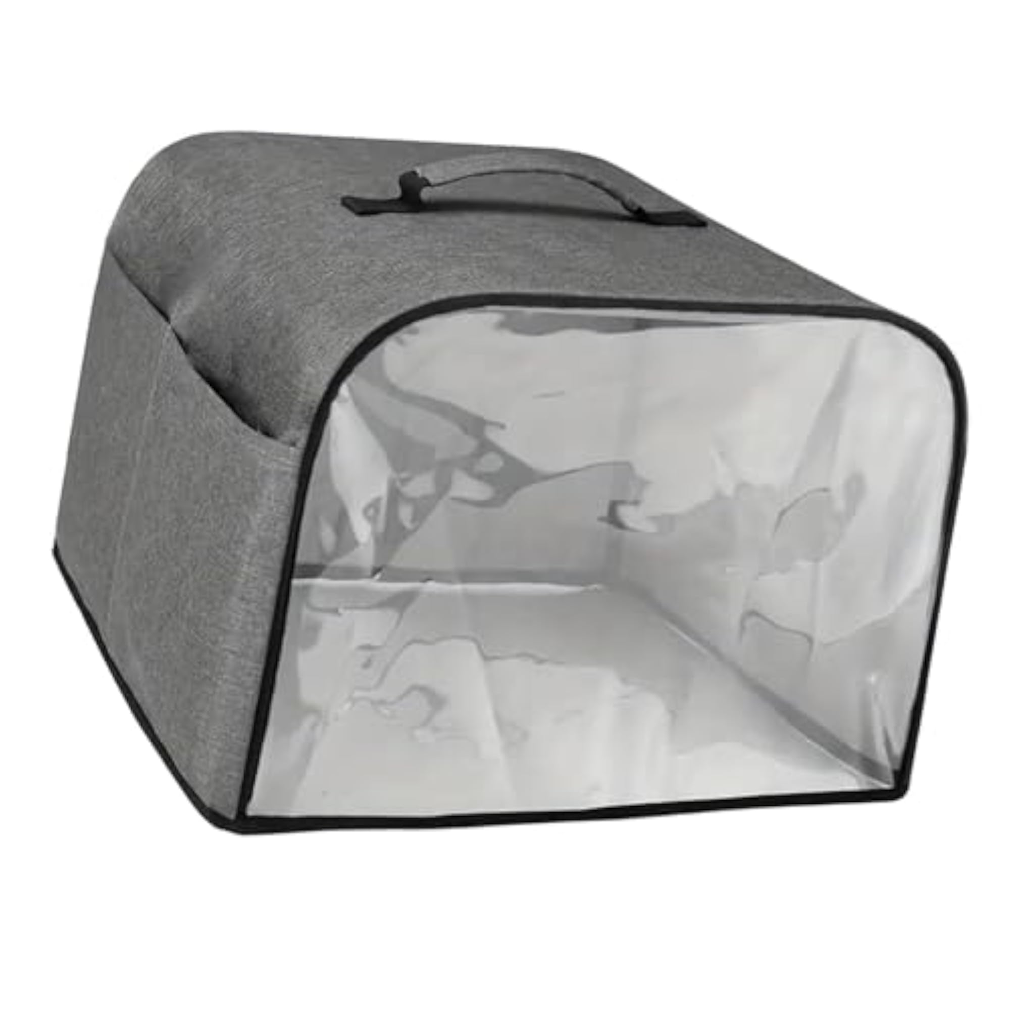 Toaster Dust Cover with Storage Pockets for Small Kitchen Appliances