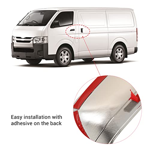 ZephyVita 4Pcs Chrome Door Handle Bowl for Toyota Hiace 2005-2015 by ZephyVita - Used condition - Image 9