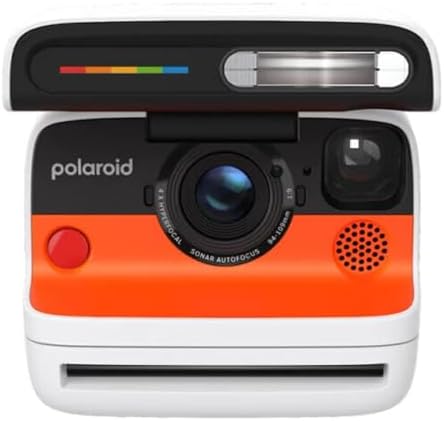Polaroid Sonar Otomatik Odaklama ve Retro Tasarımlı Flip Anında Kamera (Beyaz) - Görsel 1