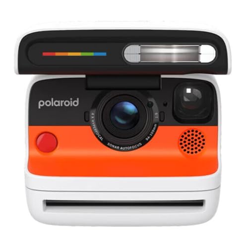 Polaroid Flip Instant Camera with Sonar Autofocus and Retro Design (White) by Polaroid - Used condition - US$195.79