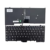 Magasin de pièces PC Clavier Azerty Français pour Dell Latitude 12 7000 E7240 E7440 Rétroéclairé PCPARTSTORE