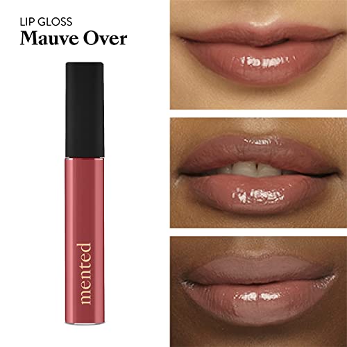 Mented Cosmetics | Nude Dark Pink Lip Gloss, Mauve Over | Vegan, Paraben-Free, Cruelty-Free Gloss Topper | Long Lasting And Moisturizing Lipgloss #TOP1