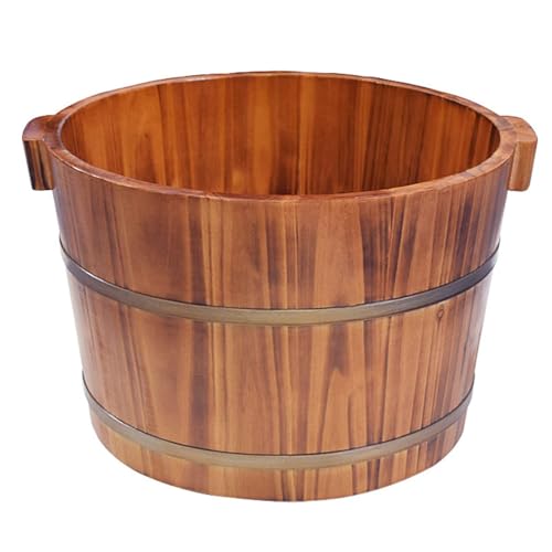 Masajeador Spa para Pies de Madera con Bañera