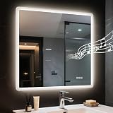 STARLEAD 36×36 LED Mirror with Bluetooth
