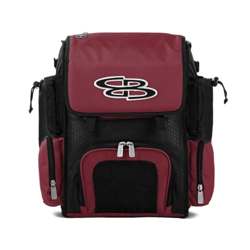 Boombah Mini Superpack Bat Pack Black/Cardinal