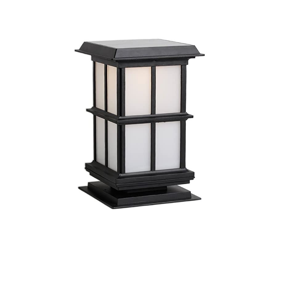 Lampe de jardin solaire sans fil : éclairez votre portail sous la pluie