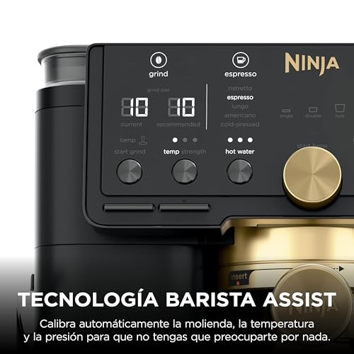 Ninja Luxe Pro Cafetera Beckham para latte, cappuccino,...