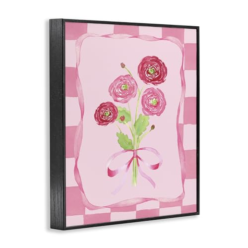 Tableau Ranunculus Nina Jacobs giclée encadrée Stupell Industries 35,6x27,9 cm