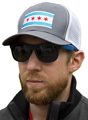 Image of International Tie City Hat for Men and Women, Adjustable Snapback Trucker Baseball Cap with Embroidered Patch