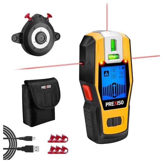 PREXISO 2-in-1 Stud Finder and Laser Level