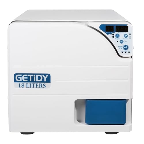 18L Autoclave High Pressure Steam with Drying Function, Digital LED Display, Dual-Control Door Lock, Stainless Steel Laboratory Equipment. Ships from the USA with delivery in 3-7 Days
