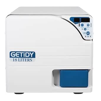 18L Autoclave High Pressure Steam with Drying Function, Digital LED Display, Dual-Control Door Lock