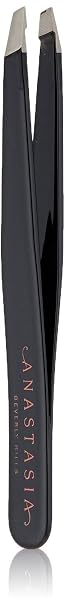 Anastasia Beverly Hills Precision Tweezers - Stainless Steel Slant Tip Eyebrow Tweezers for Precise Hair Removal, Brow Shaping & Ultra-Accurate Grip Control