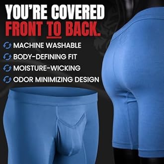 Real Men Bulge Enhancing Pouch Underwear for Men – 1, 3 and 6 Pack Set - Modal Boxer Briefs ABCD Pouch