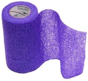 3M Vetrap Equine Cohesive Bandage Tape (10cm) (Blue) - Image 5