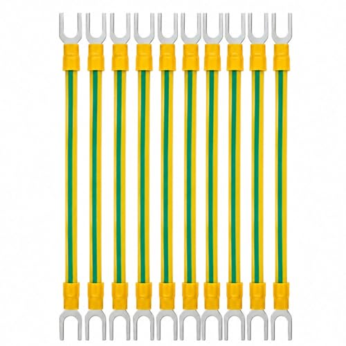 Câble de liaison de mise à la terre 16mm² en cuivre pur et cosses M8